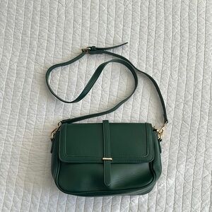 Green Leather Handbag